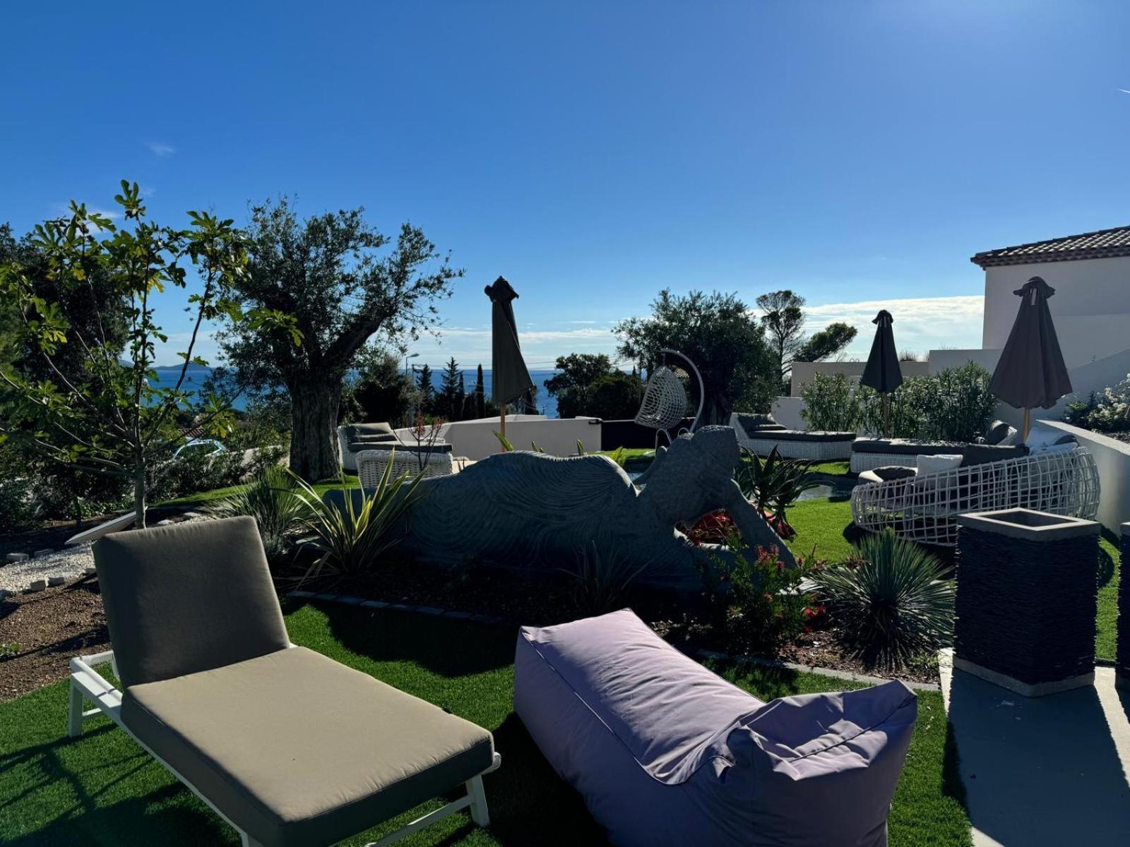 Appartements Vue Mer Reves D'Azur Les Issambres Extérieur photo